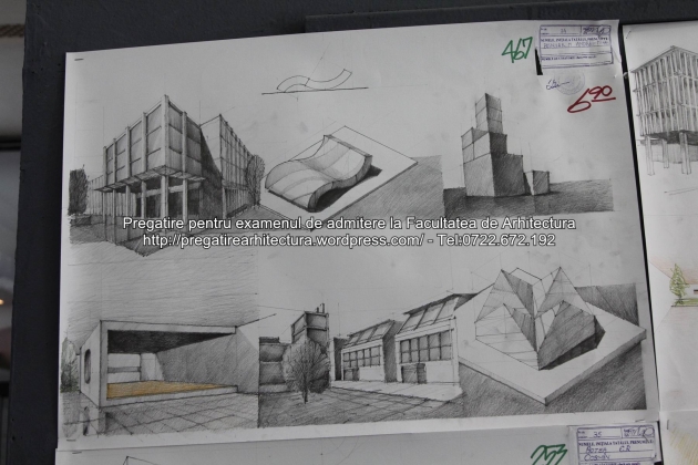 Planse examen de admitere - Facultatea de arhitectura UAUIM - Septembrie 2015 - 467