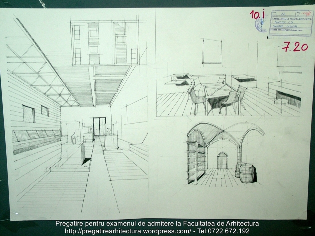 010 - Planse examen admitere Arhitectura de Interior - UAUIM 2016