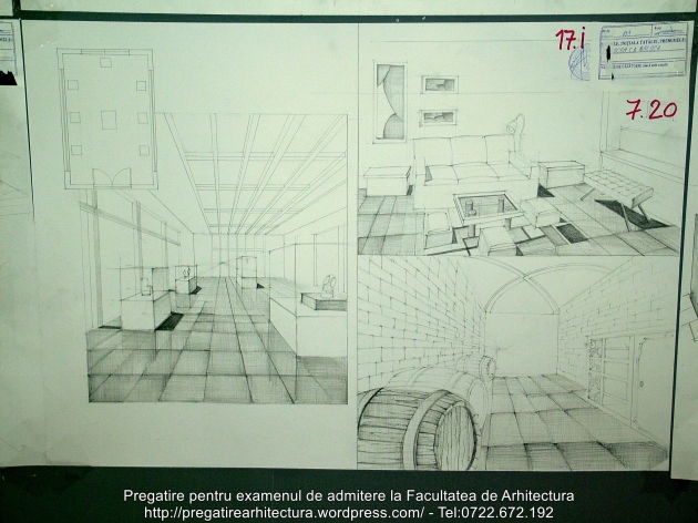 017 - Planse examen admitere Arhitectura de Interior - UAUIM 2016