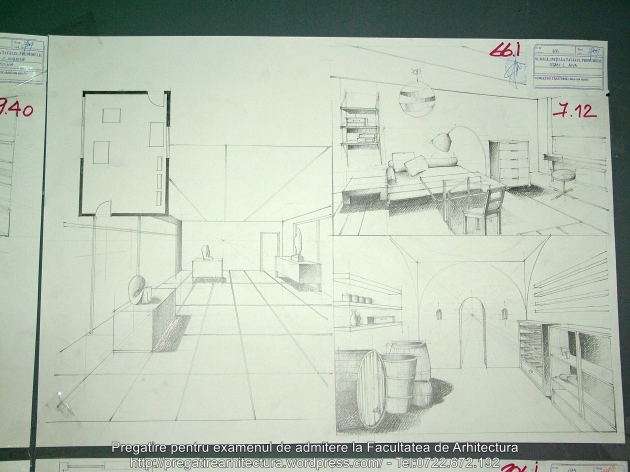 066 - Planse examen admitere Arhitectura de Interior - UAUIM 2016