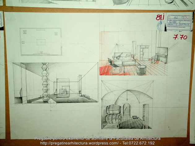 081 - Planse examen admitere Arhitectura de Interior - UAUIM 2016